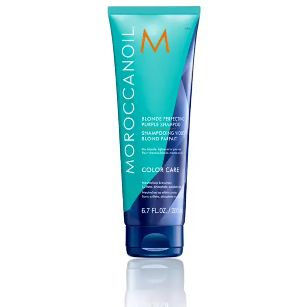 Moroccanoil Тонирующий шампунь (фиолетовый) Blonde Purple Perfecting Shampoo, 200 мл