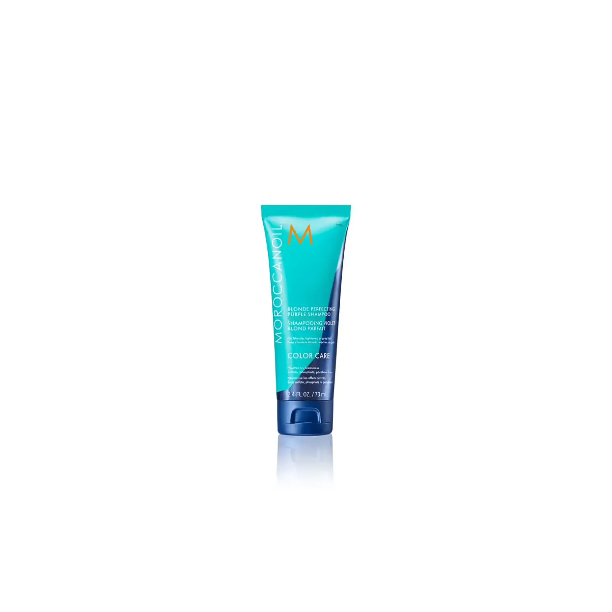 Moroccanoil Тонирующий шампунь (фиолетовый) Blonde Purple Perfecting Shampoo, 70 мл