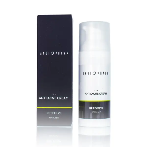 ANGIOPHARM Крем для проблемной кожи с ретиналем Anti Acne Cream MEDIUM Retisolve, 50 мл