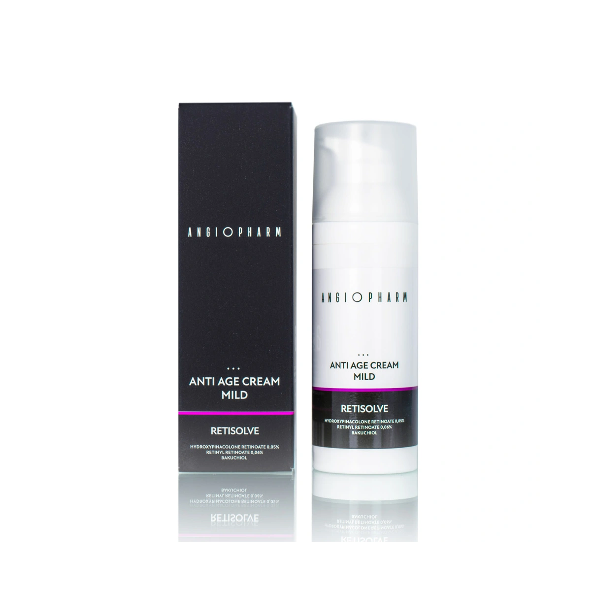Купить Крем омолаживающий с комплексом ретиноидов Anti Age Cream MILD Retisolve, 50 мл ANGIOPHARM Крем омолаживающий с комплексом ретиноидов Anti Age Cream MILD Retisolve, 50 мл