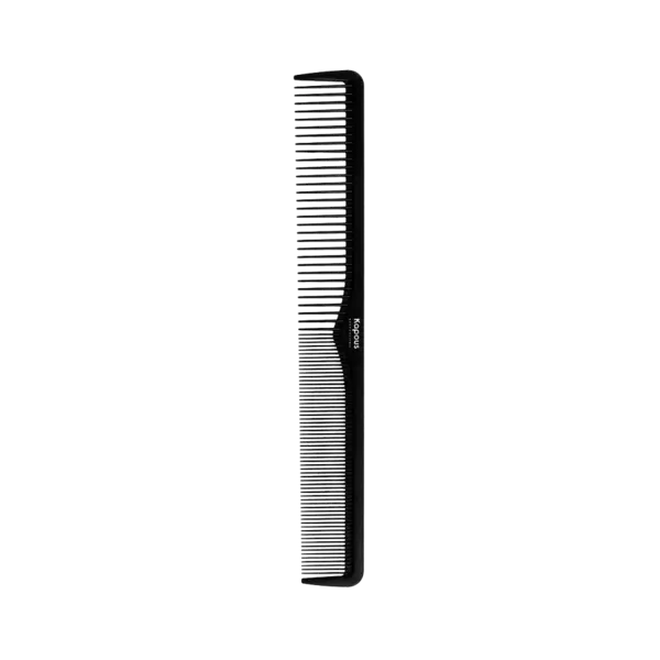 Kapous Professional Расческа парикмахерская «Carbon fiber» 181*24 мм