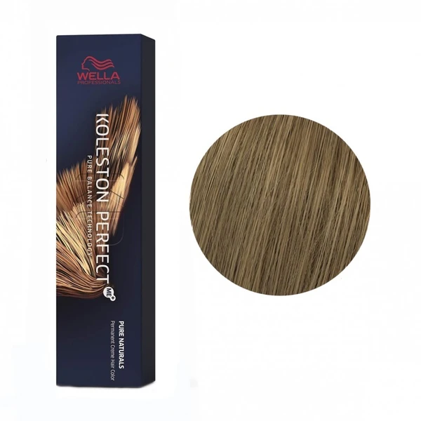 Wella Professionals 88/02 Светл.блонд интенсивн. натурал. матовый, стойкая краска для волос Koleston Perfect Me+, 60 мл