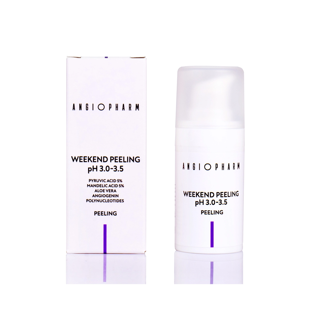 Купить Пилинг выходного дня с ПДРН Weekend Peeling Ph 3.0-3.5, 15 мл ANGIOPHARM Пилинг выходного дня с ПДРН Weekend Peeling Ph 3.0-3.5, 15 мл