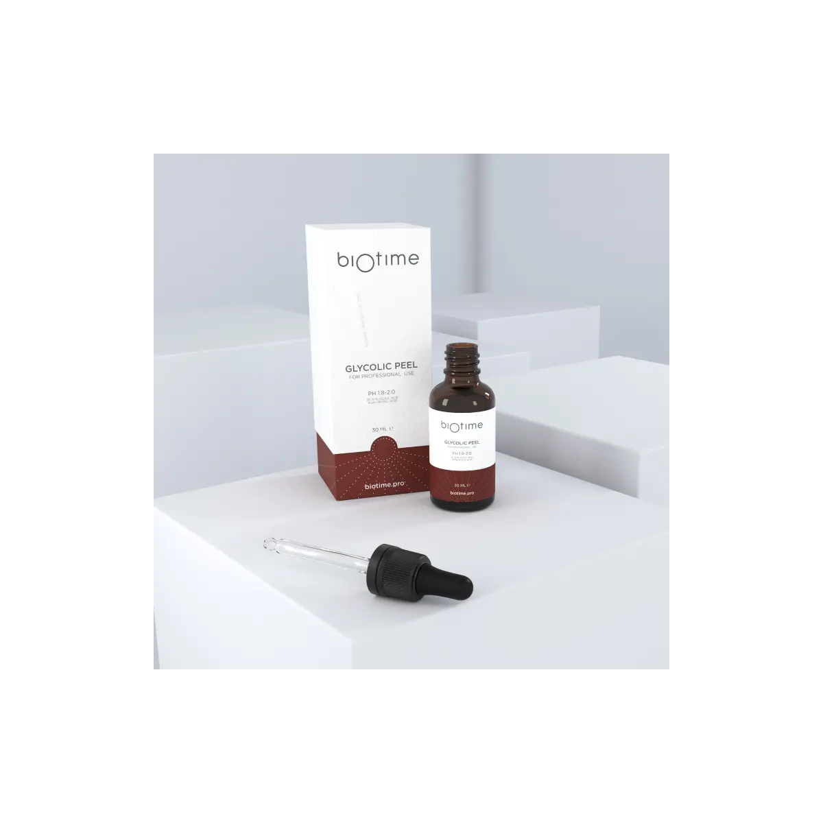 Купить Пилинг Гликолевый (Glycolic Peel), 30 мл Biotime BIOTIME Пилинг Гликолевый (Glycolic Peel), 30 мл Biotime