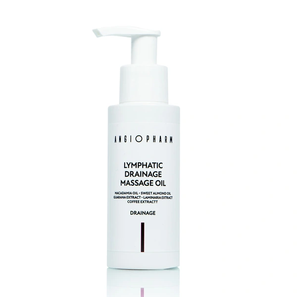 ANGIOPHARM Лимфодренажное массажное масло для лица Lymphatic Drainage Massage Oil, 100 мл