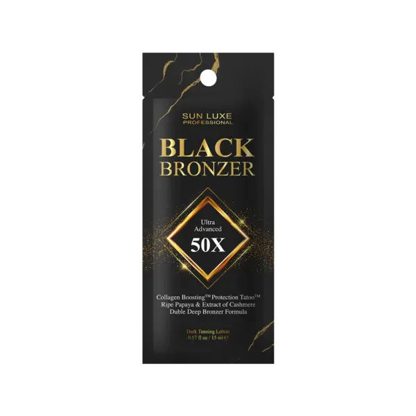 Купить Лосьон для загара в солярии «Black Bronzer 50x», 15 мл SUN LUXE Лосьон для загара в солярии «Black Bronzer 50x», 15 мл