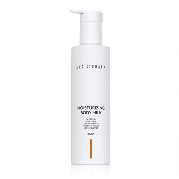 Купить Увлажняющее молочко для тела Moisturizing Body Milk, 200 мл ANGIOPHARM Увлажняющее молочко для тела Moisturizing Body Milk, 200 мл