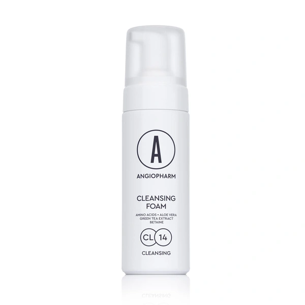 ANGIOPHARM Очищающая пенка с аминокислотами Cleansing Foam, 160 мл