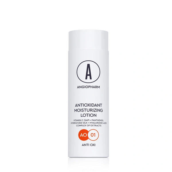 ANGIOPHARM Антиоксидантный увлажняющий лосьон Antioxidant Moisturizing Lotion, 200 мл