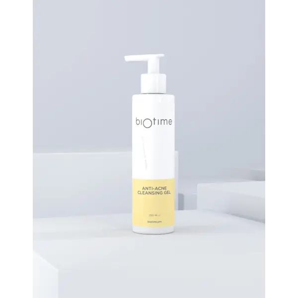 Купить Очищающий гель против акне (Anti Acne Cleansing Gel), 200 мл Biotime BIOTIME Очищающий гель против акне (Anti Acne Cleansing Gel), 200 мл Biotime