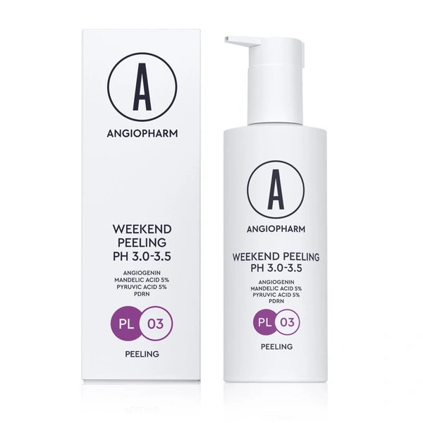 Купить Пилинг выходного дня с ПДРН Weekend Peeling Ph 3.0-3.5, 100 мл ANGIOPHARM Пилинг выходного дня с ПДРН Weekend Peeling Ph 3.0-3.5, 100 мл