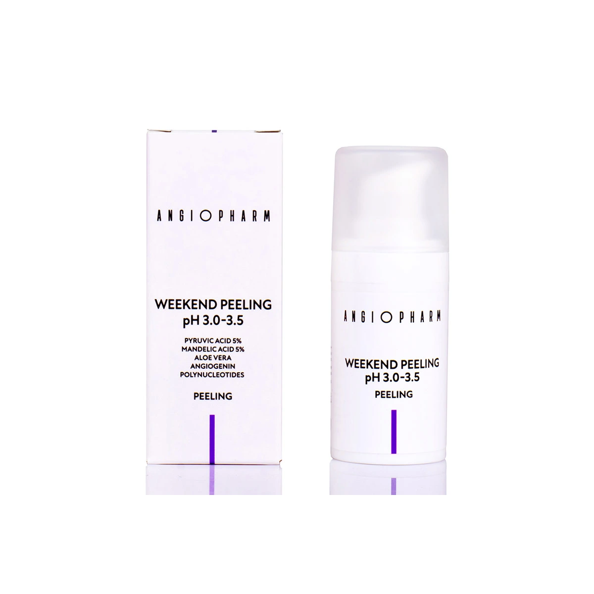 ANGIOPHARM Пилинг выходного дня с ПДРН Weekend Peeling Ph 3.0-3.5, 100 мл