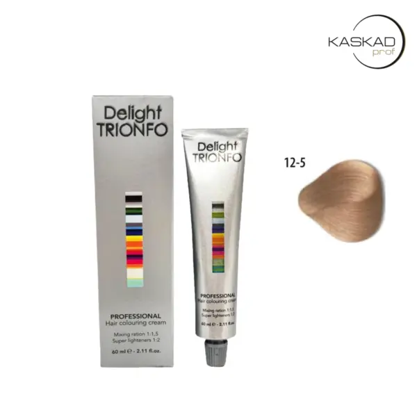 Constant Delight 12-5 специальный блондин золотистый, стойкая крем-краска для волос Delight Trionfo, 60 мл