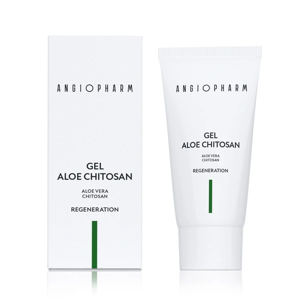 ANGIOPHARM Гель Алоэ-хитозан Gel Aloe-Сhitosan, 30 мл