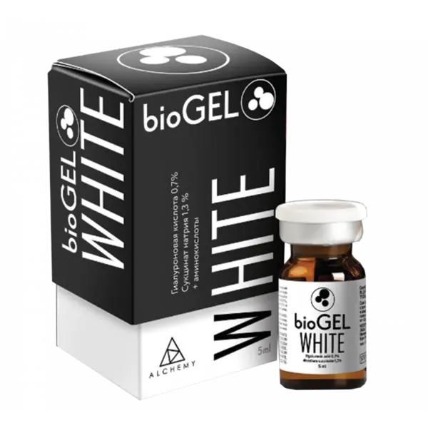 Купить Гель косметический bioGEL WHITE, 5 мл BIOGEL Гель косметический bioGEL WHITE, 5 мл