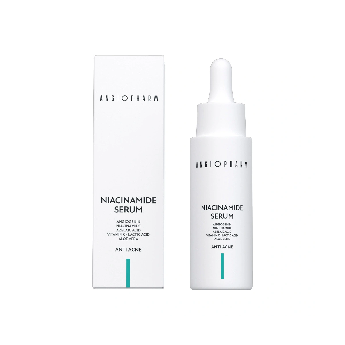 Купить Сыворотка с Ниацинамидом Niacinamide Serum, 30 мл ANGIOPHARM Сыворотка с Ниацинамидом Niacinamide Serum, 30 мл