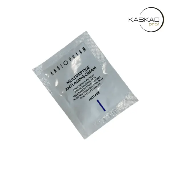 ANGIOPHARM Пробник Мультипептидный омолаживающий крем, 3 мл