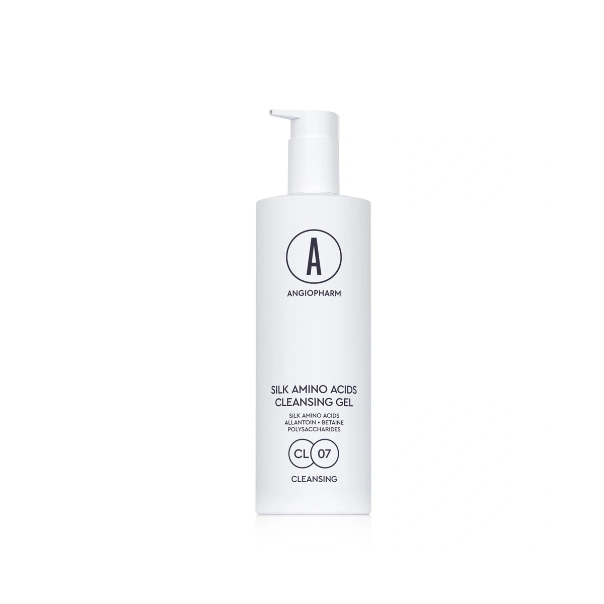 ANGIOPHARM Гель для умывания с аминокислотами шелка Silk amino acids Cleansing Gel, 400 мл