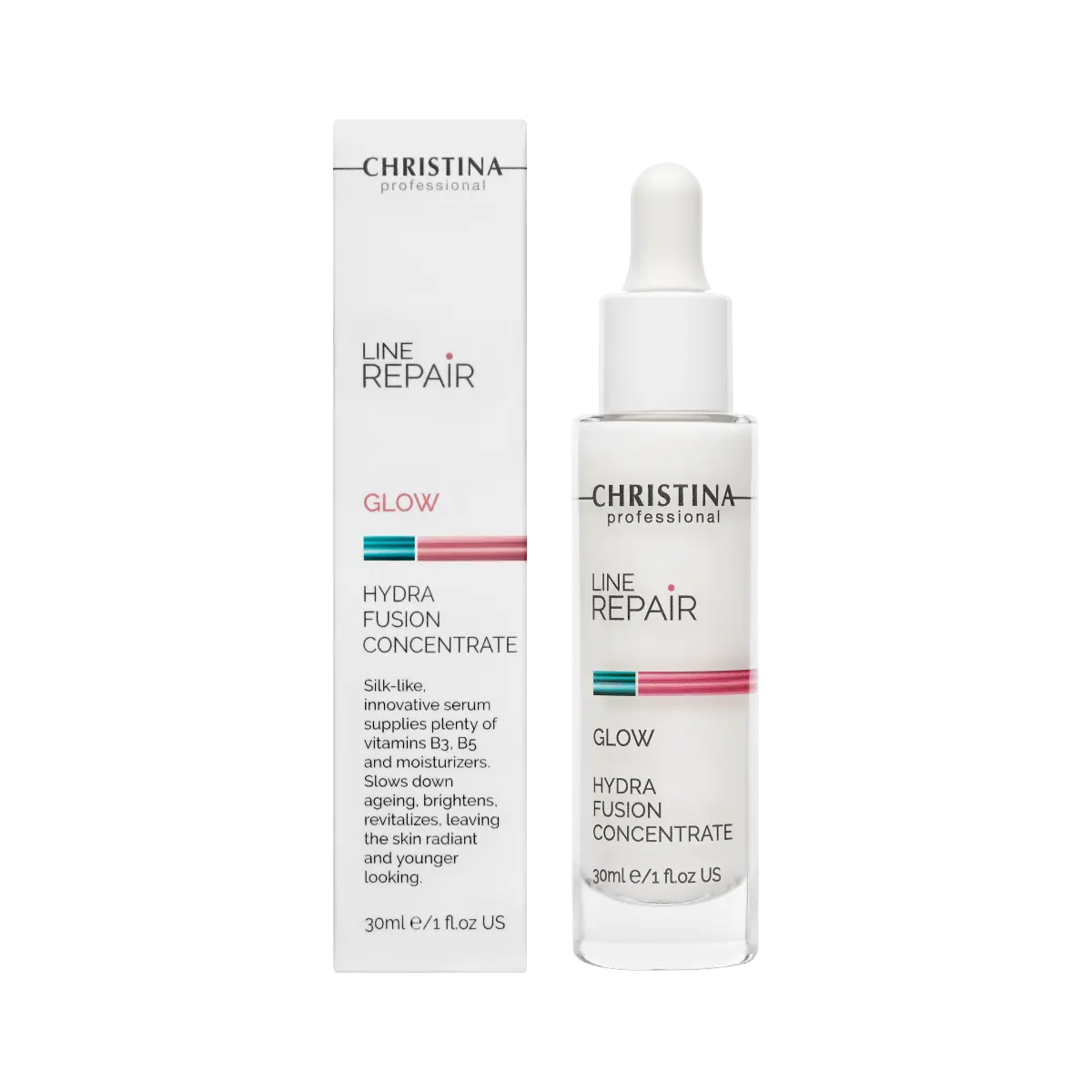 Купить Увлажняющая сыворотка-концентрат Line Repair Glow Hydra Fusion Concentrate, 30 мл CHRISTINA Увлажняющая сыворотка-концентрат Line Repair Glow Hydra Fusion Concentrate, 30 мл