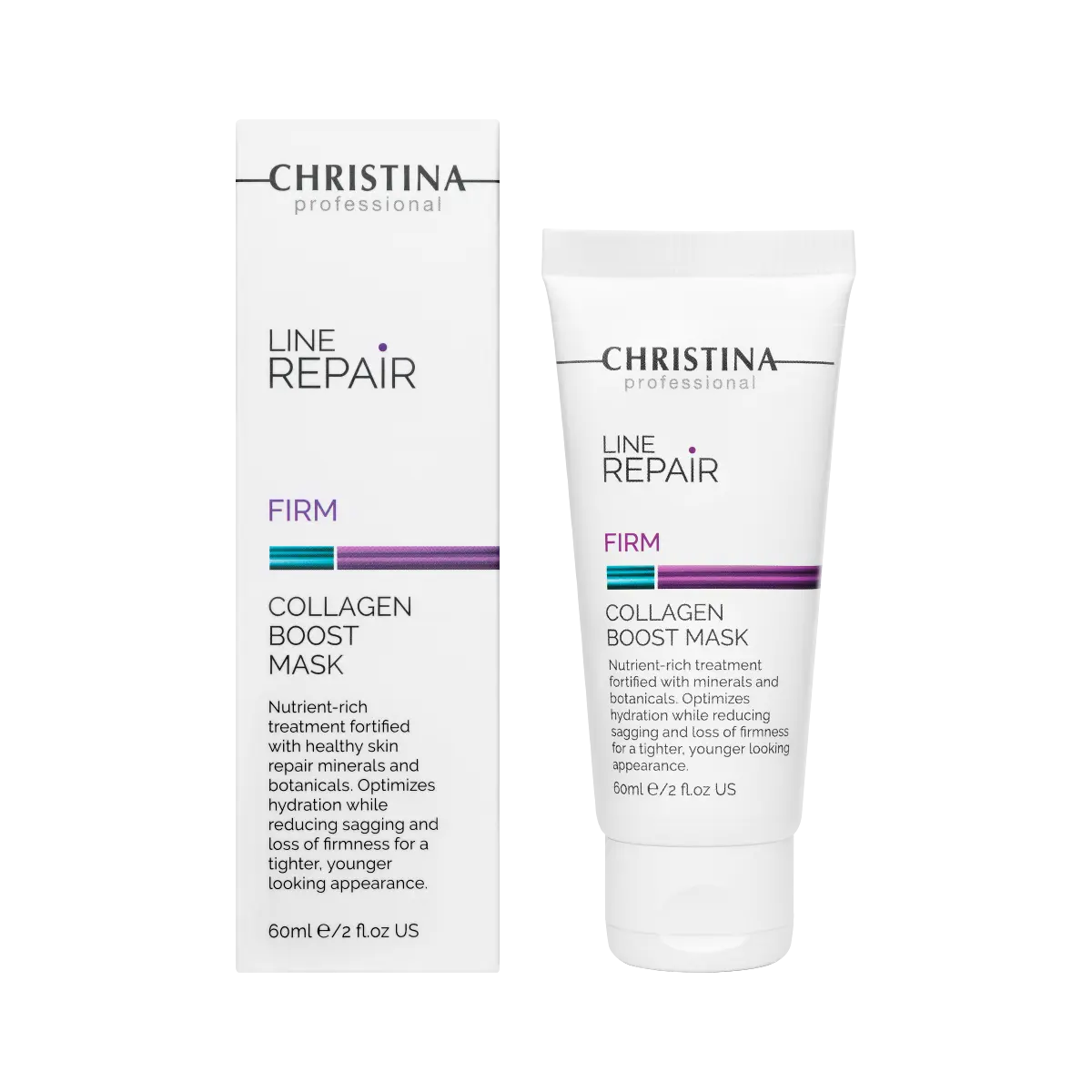 Купить Гиалуроновая маска-бустер для восстановления коллагена Line Repair Firm Collagen Boost Mask, 60 мл CHRISTINA Гиалуроновая маска-бустер для восстановления коллагена Line Repair Firm Collagen Boost Mask, 60 мл