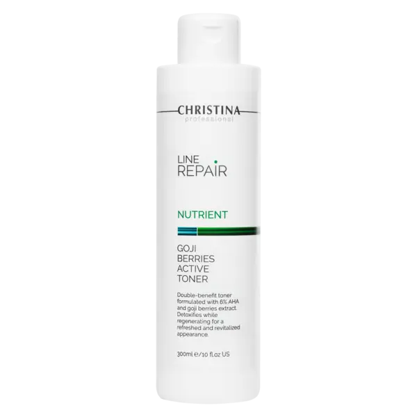 Купить Активный тоник «Ягоды годжи» Line Repair Nutrient Goji Active Tonic, 300 мл CHRISTINA Активный тоник «Ягоды годжи» Line Repair Nutrient Goji Active Tonic, 300 мл