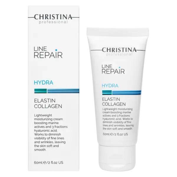 Купить Увлажняющий крем «Эластин, коллаген» Line Repair Elastin Collagen, 60 мл CHRISTINA Увлажняющий крем «Эластин, коллаген» Line Repair Elastin Collagen, 60 мл