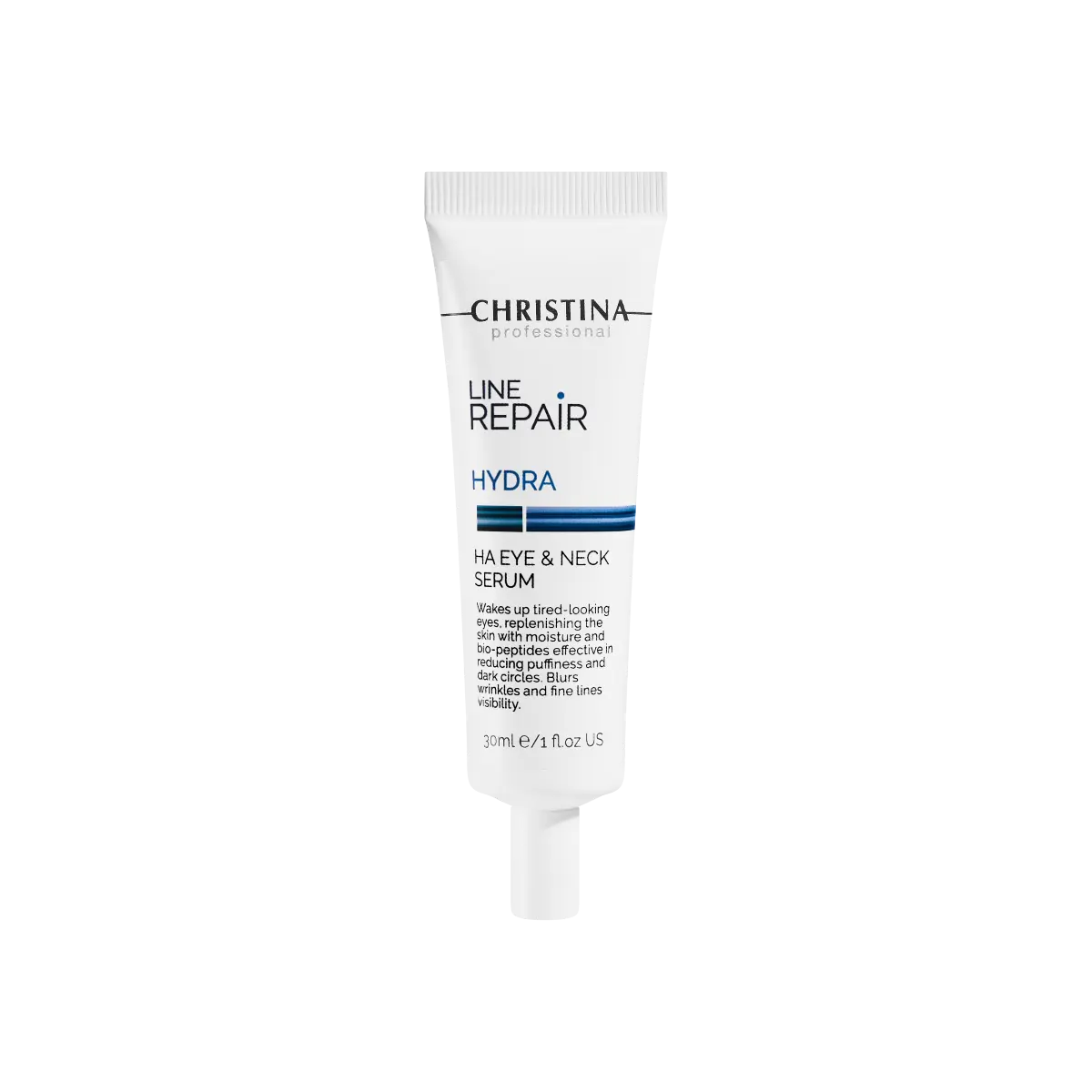 Купить Сыворотка для кожи вокруг глаз и шеи с гиалуроновой к-той Line Repair Hydro HA Eye&Neck Serum, 30 мл CHRISTINA Сыворотка для кожи вокруг глаз и шеи с гиалуроновой к-той Line Repair Hydro HA Eye&Neck Serum, 30 мл