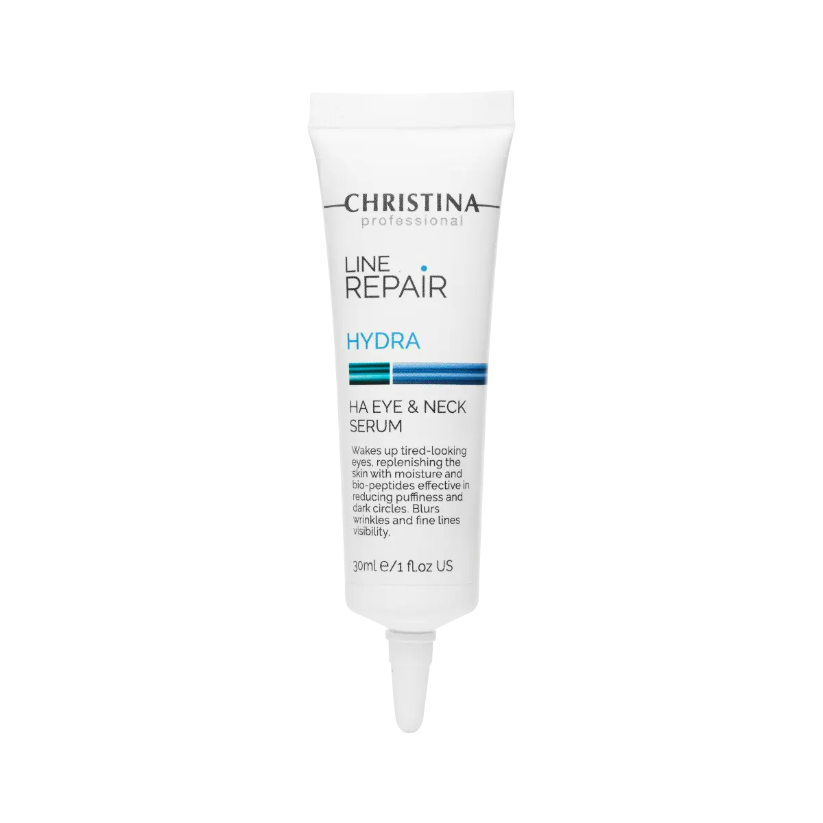 Купить Сыворотка для кожи вокруг глаз и шеи с гиалуроновой к-той Line Repair Hydro HA Eye&Neck Serum, 30 мл CHRISTINA Сыворотка для кожи вокруг глаз и шеи с гиалуроновой к-той Line Repair Hydro HA Eye&Neck Serum, 30 мл
