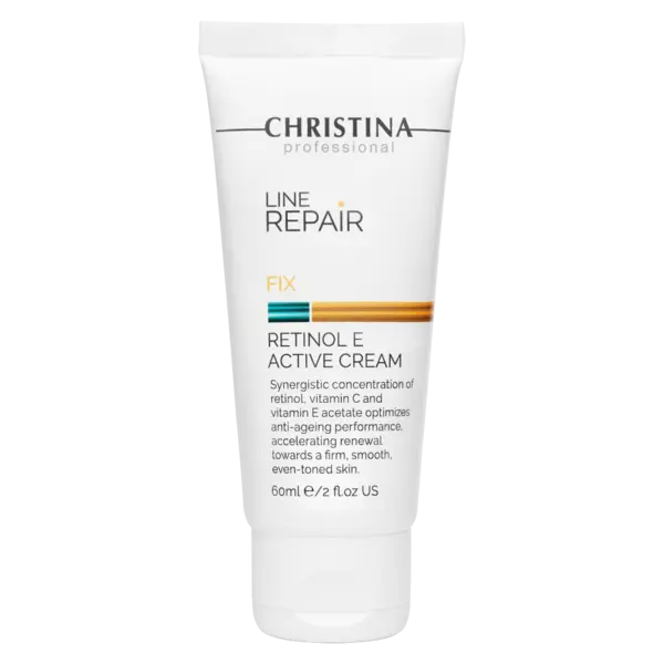 Купить Активный крем с ретинолом Line Repair-Fix Retinol E Active Cream, 60 мл CHRISTINA Активный крем с ретинолом Line Repair-Fix Retinol E Active Cream, 60 мл