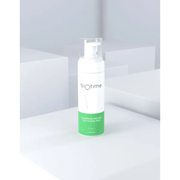 Купить Мусс очищающий для молодой кожи (Cleansing mousse for young skin), 160 мл BIOTIME BIOTIME Мусс очищающий для молодой кожи (Cleansing mousse for young skin), 160 мл BIOTIME