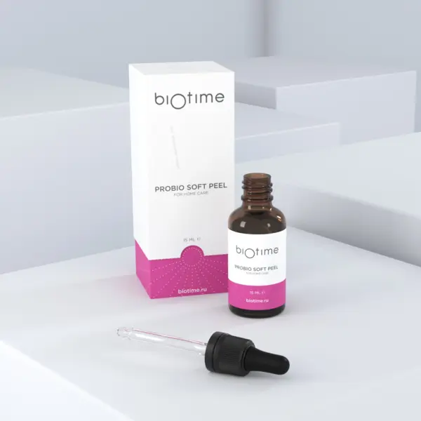 Купить Пилинг Пробиотический для домашнего применения (Probio soft peel) Biotime, 15 мл BIOTIME Пилинг Пробиотический для домашнего применения (Probio soft peel) Biotime, 15 мл