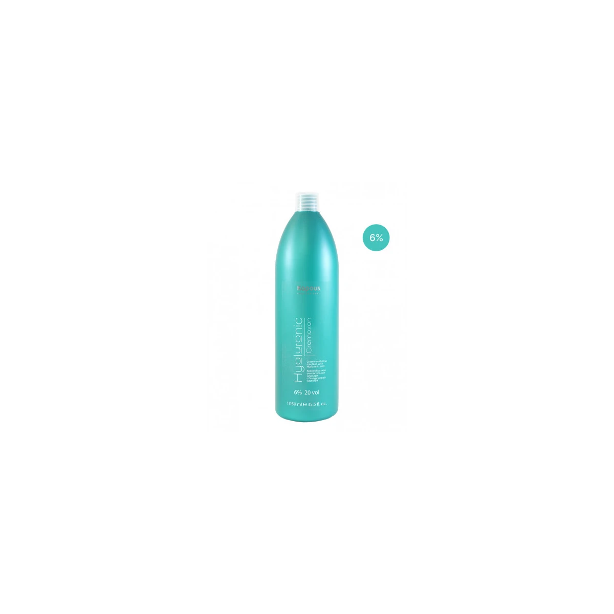 Купить Крем-оксид «Hyaluronic Cremoxon» 1050 мл с Гиалуроновой кислотой 6% Kapous Professional Крем-оксид «Hyaluronic Cremoxon» 1050 мл с Гиалуроновой кислотой 6%