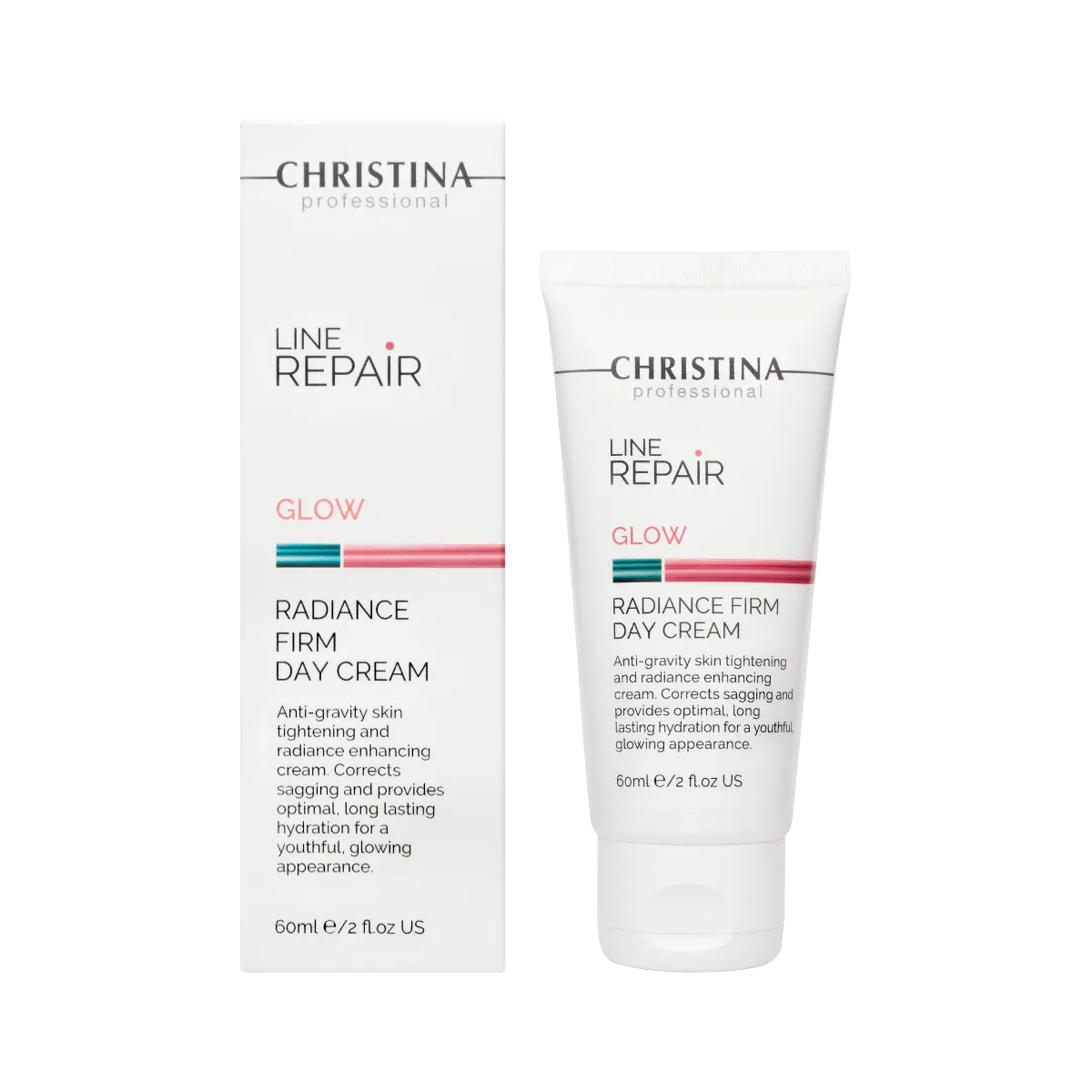 CHRISTINA Дневной крем «Сияние и упругость» Line Repair Glow Radiance Firm Day Cream, 60 мл