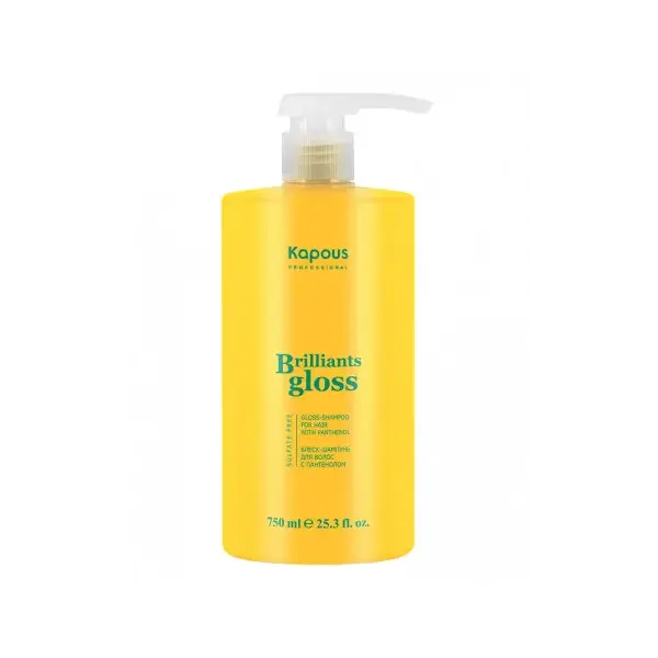 Kapous Professional Блеск-шампунь для волос «Brilliants gloss», 750 мл