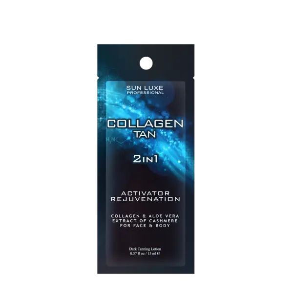 SUN LUXE Лосьон для загара в солярии «COLLAGEN TAN»,15 мл