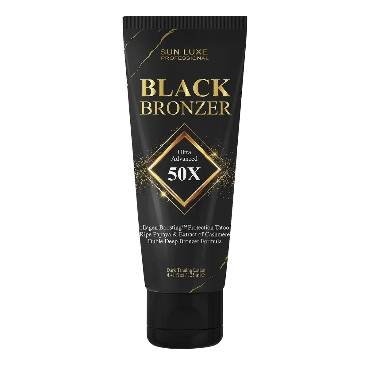 SUN LUXE Лосьон для загара в солярии «Black Bronzer 50x», 125 мл
