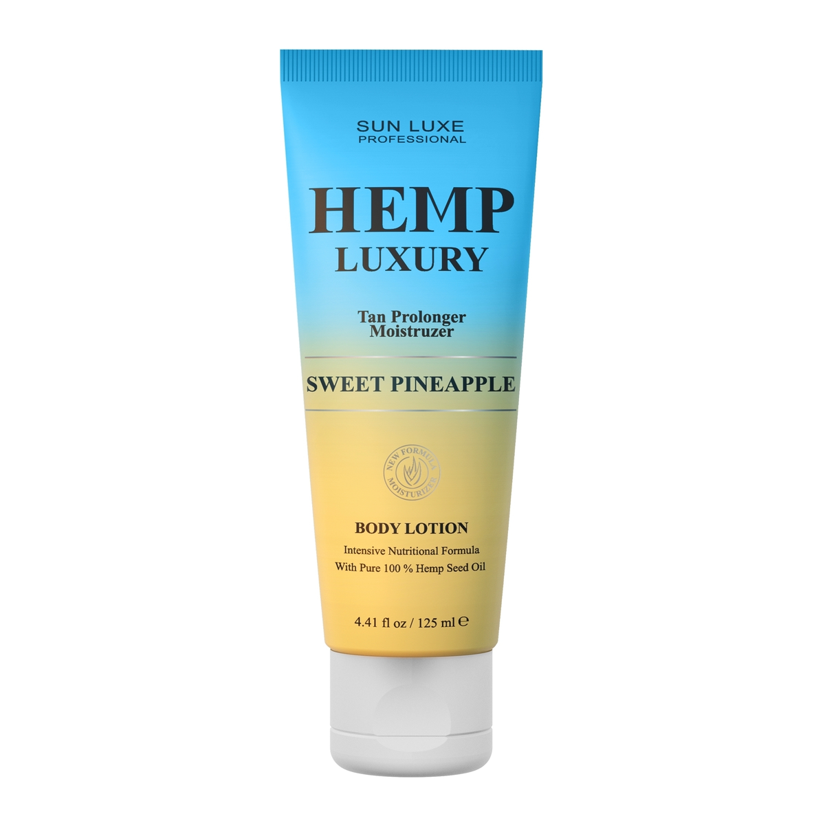 SUN LUXE Лосьон после загара с пролонгирующим действием «Hemp Luxury Sweet Pineapple», 125 мл