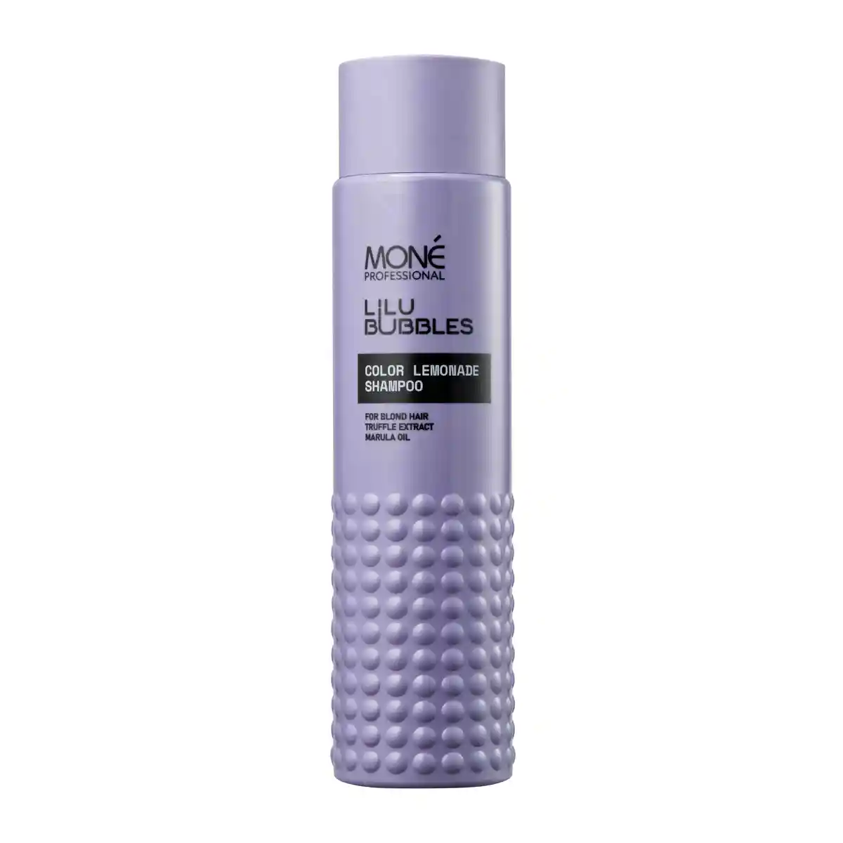 Mone Professional Шампунь для нежного и глубокого очищения осветленных волос Bubbles Color Lemonade Shampoo, 300 мл