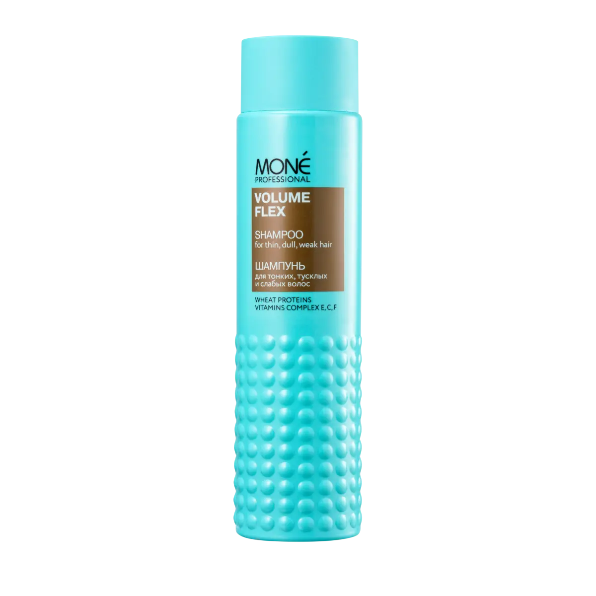 Купить Шампунь для тонких, тусклых и слабых волос Volume flex shampoo, 300 мл Mone Professional Шампунь для тонких, тусклых и слабых волос Volume flex shampoo, 300 мл