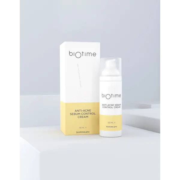 BIOTIME Крем Себорегулирующий анти-акне Anti Acne Sebum Control Cream Biotime, туба 50 мл