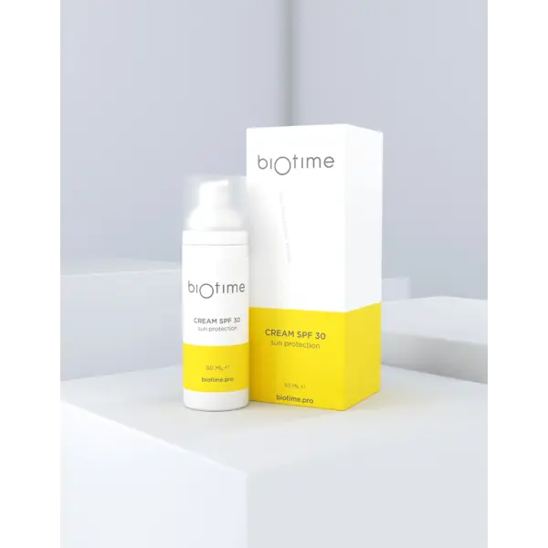 Купить Солнцезащитный крем SPF 30 флакон Biotime, 50 мл BIOTIME Солнцезащитный крем SPF 30 флакон Biotime, 50 мл