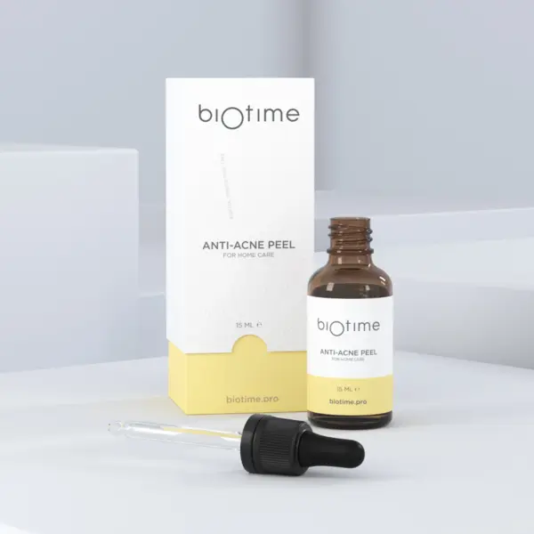 BIOTIME Пилинг Анти-акне для домашнего ухода Anti-acne Peel флакон Biotime, 15 мл