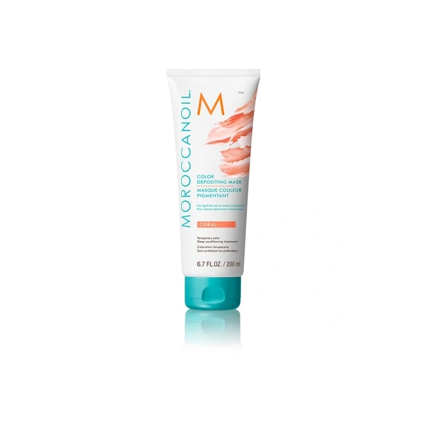 Купить Тонирующая маска Coral Color Depositing Mask, 200 мл Moroccanoil Тонирующая маска Coral Color Depositing Mask, 200 мл