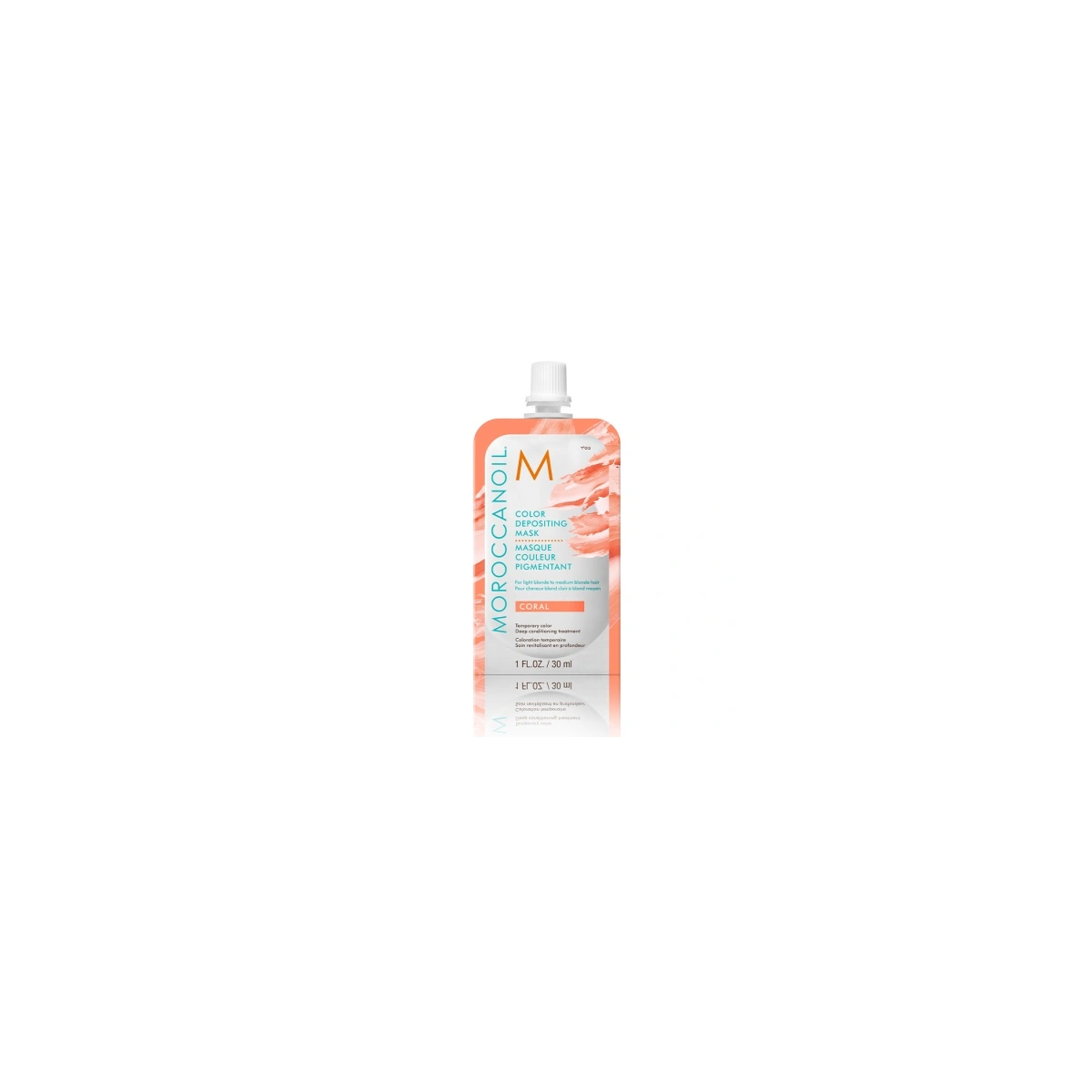 Moroccanoil Тонирующая маска Coral Color Depositing Mask, 30 мл