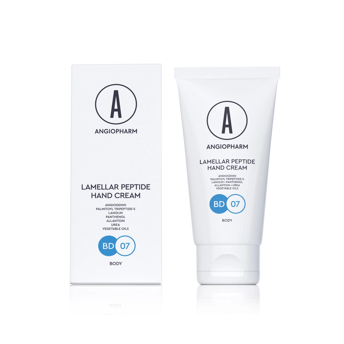 ANGIOPHARM Ламеллярный крем для рук с пептидами Lamellar Peptide Hand Cream, 50 мл