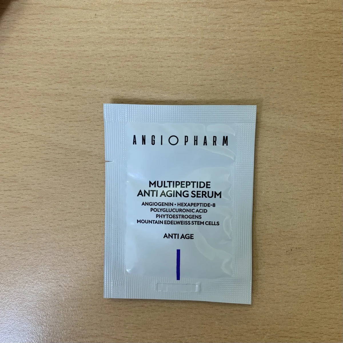 ANGIOPHARM Пробник Мультипептидная омолаживающая сыворотка Multipeptide Anti-aging Serum, 3 мл