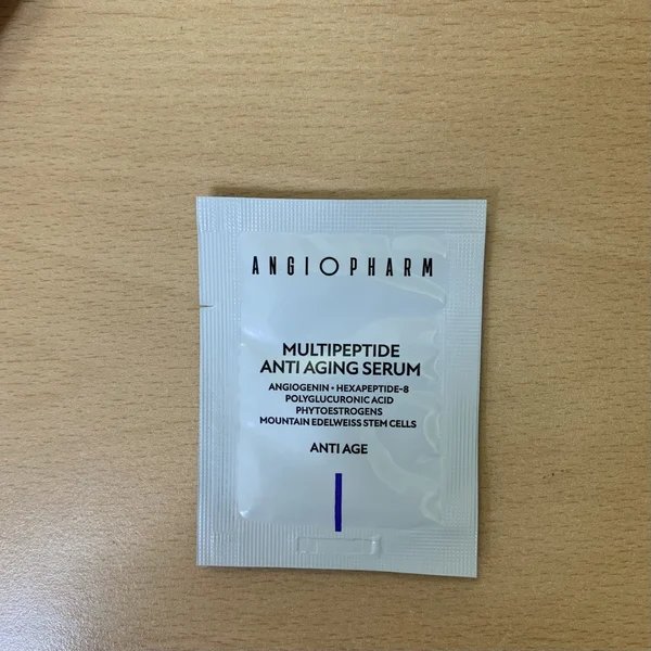 ANGIOPHARM Пробник Мультипептидная омолаживающая сыворотка Multipeptide Anti-aging Serum, 3 мл