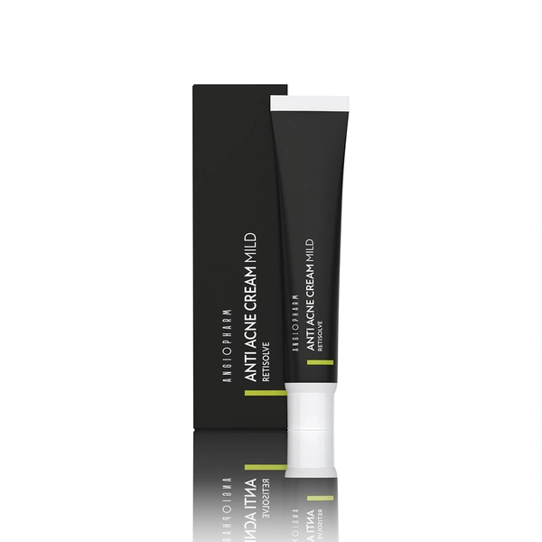 ANGIOPHARM Крем для проблемной кожи с ретиналем Anti Acne Cream MILD Retisolve, 7 мл
