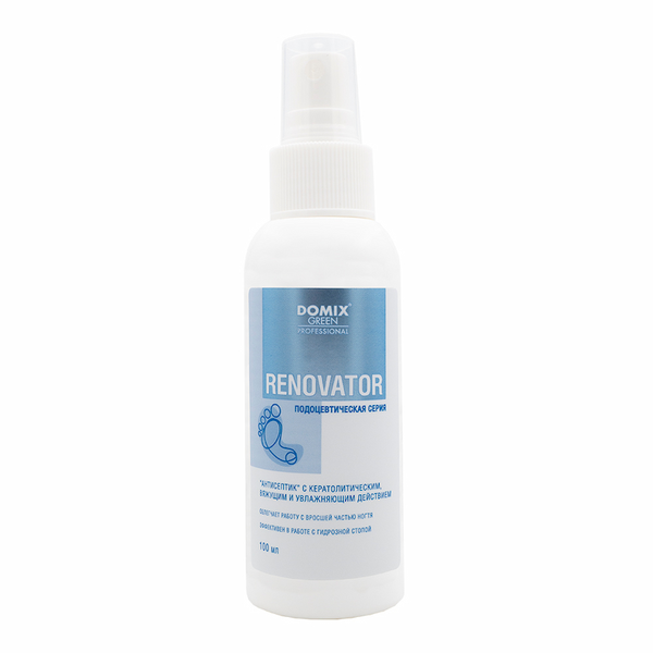 Domix Green Professional Renovator спрей-антиcептик с кератолическим вяжущим и увлажняющим действием DGP PS, 100 мл