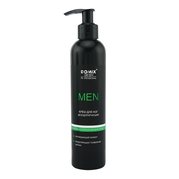 DOMIX Крем для ног дезодорирующий MEN, 250 мл